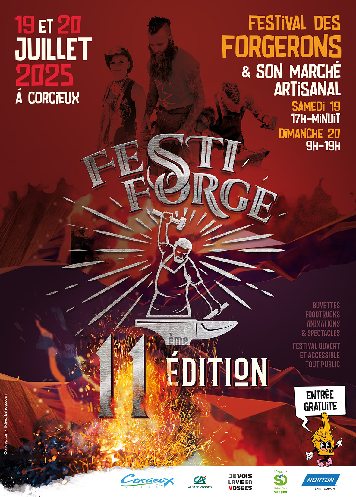Affiche Festiforge 2025